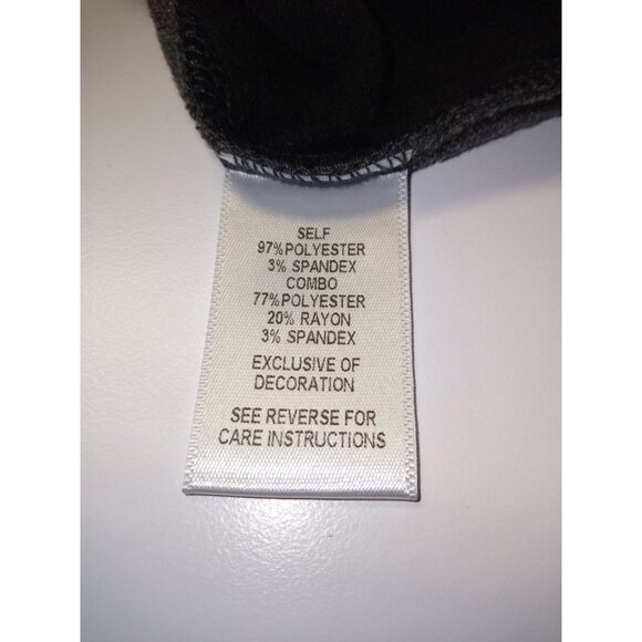 Studio Works Black Grey Cardigan Shirt Scarf Set Size Small - Picture 10 of 15